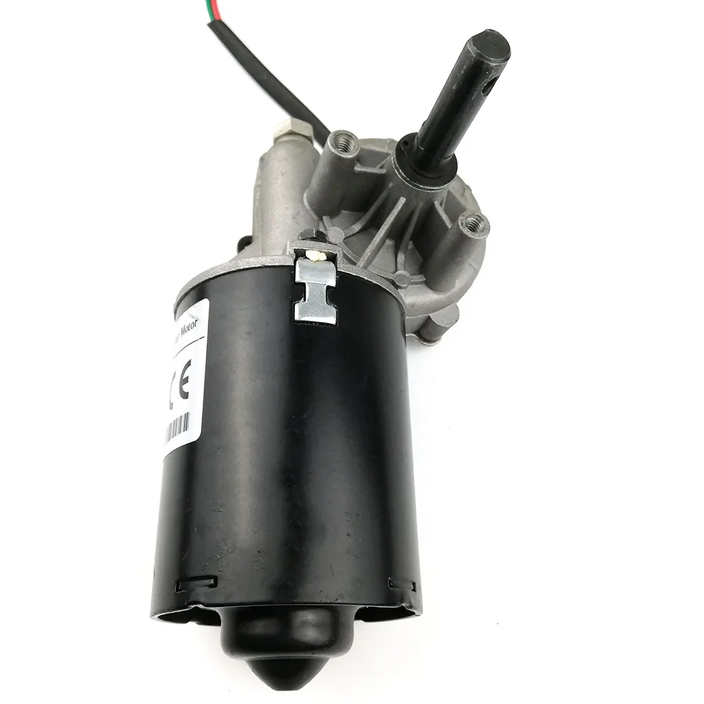 

high torque worm gear reducer motor 45RPM GW7085 dc 12 v 6N.m 6A low speed wiper, barbecue grill motor - right