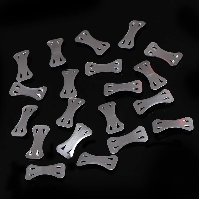 Elastic Bandage Clips 20pcs/set Sports Aluminum Metal Style Clip for Elastic Bandages Fasten Clips Buckle 27mm*13mm