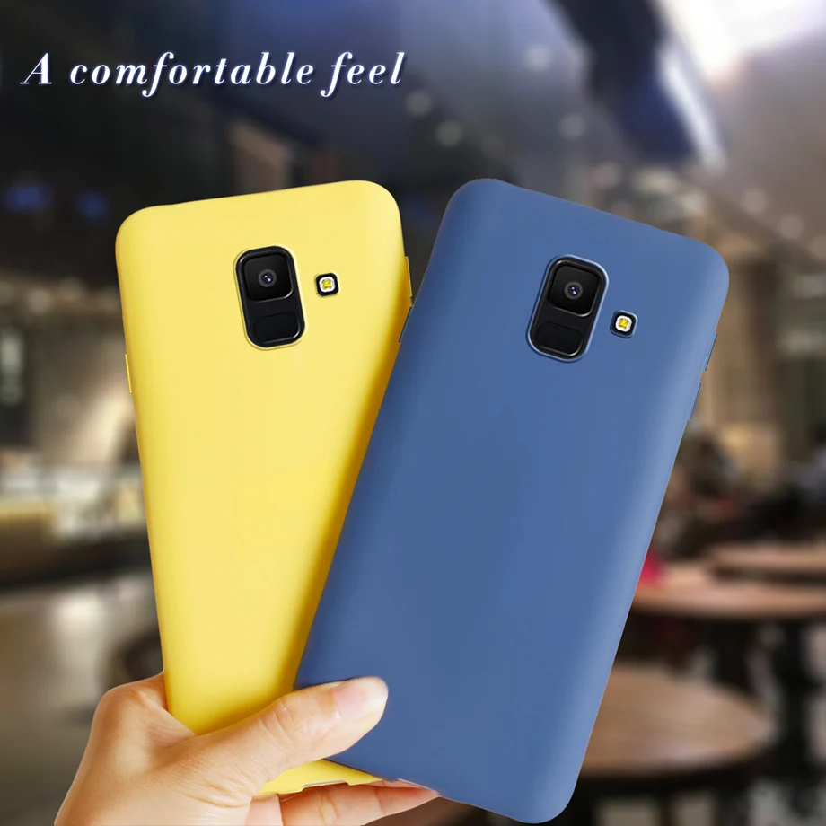 Чехол для телефона Samsung Galaxy A6 2018 A 6 Plus A6Plus A600F A610F мягкие силиконовые чехлы-накладки