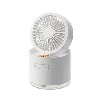 

Dual Use Chargeable Mini Portable Fan Humidifier Touch Switch For Home Outdoor Travel Fan Practical fan