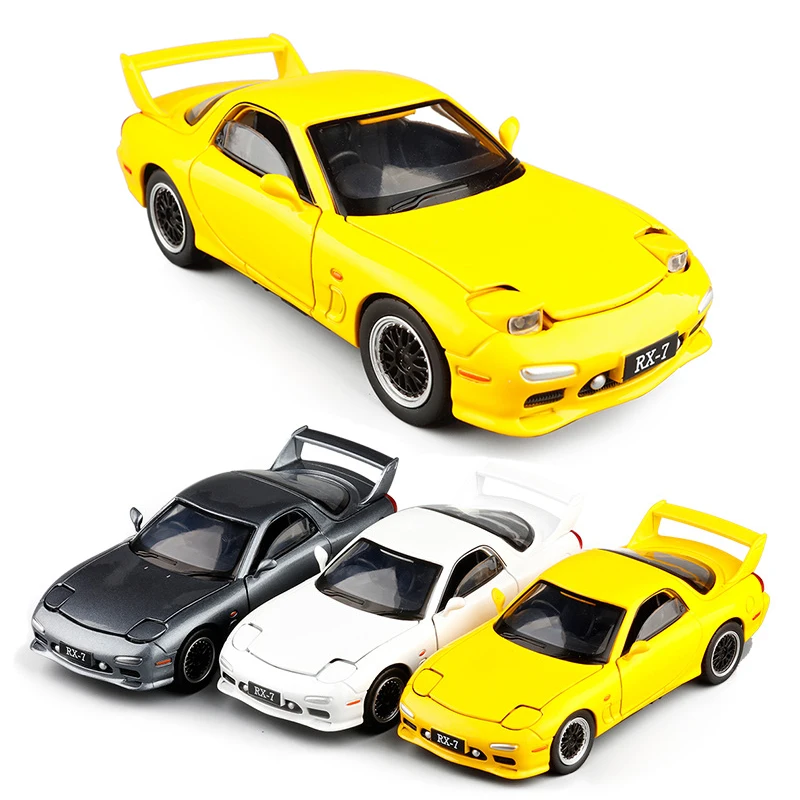 Новинка 1:32 FD RX7X литая модель автомобиля литые под давлением и игрушечные транспортные средства игрушечные машинки Детские игрушки для детей Подарки Игрушка для мальчика