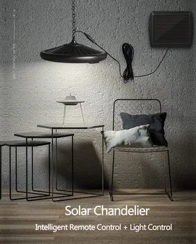 

Solar Light Waterproof Outdoor Lighting Chandelier Lamp Outdoors Garden Decoration Lights Lamparas Solares Exterior Potentes