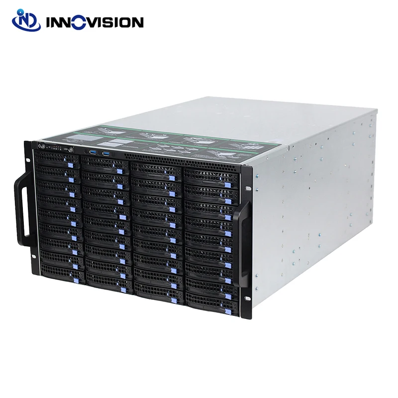 Highdensity60BaysHarddiskstorageserverHotSwap6UServerChassis