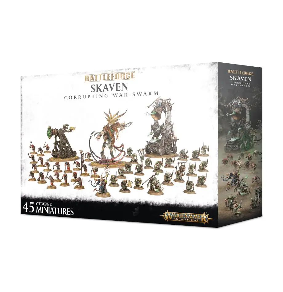 40K игры AOS модель для Skaven гофрированные войны теплая брендовая новая