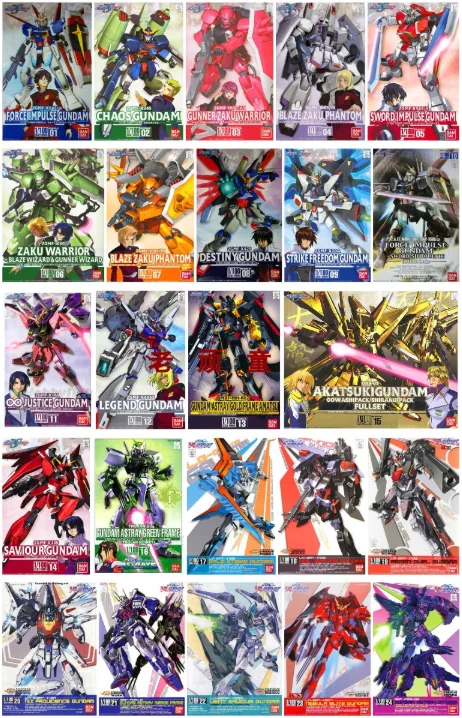 Фигурки героев аниме BANDAI GUNDAM SEED 1/100 TV 01 - 24 ZAKU DESTINY Страйк Фридом Легенда