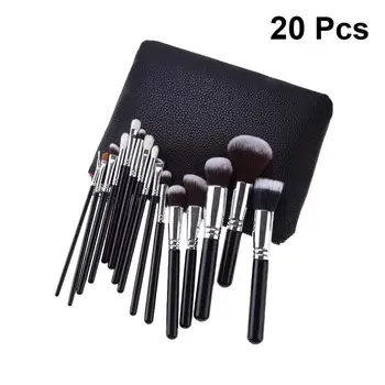 

15pcs Makeup Brushes Portable Professional Compact Cosmetic Tool Cosmetic Brushes Tool Toiletry Kit for Girls