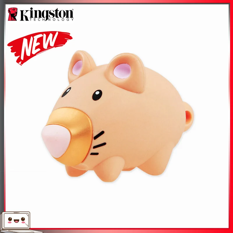 kingston USB флеш-накопитель Зодиак крыса Флешка 64GB Флешка USB3.1 сувенирная Флешка флэш-диск