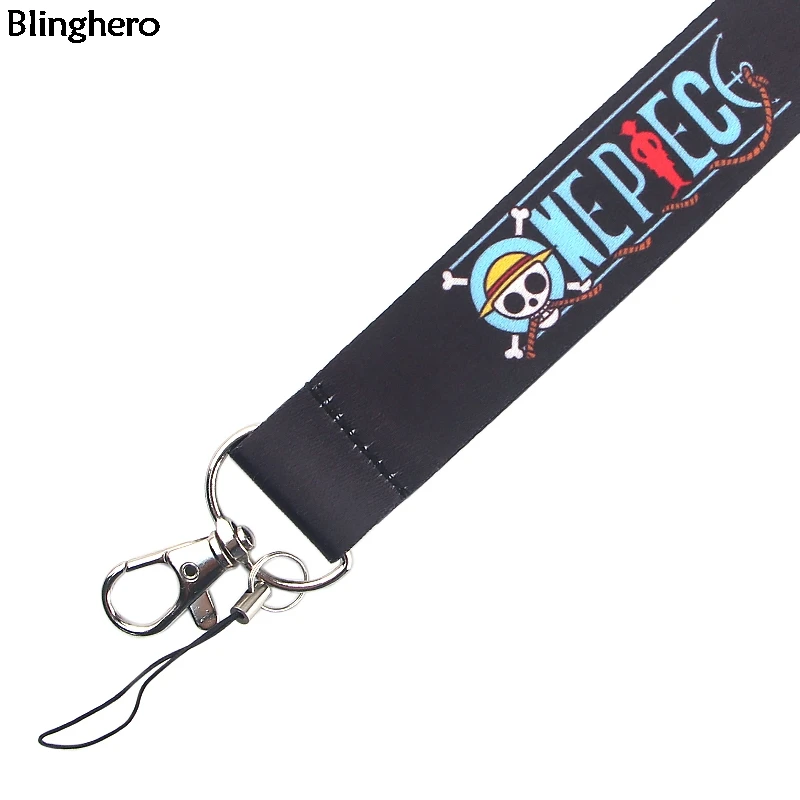 Blinghero слитные ремешки аниме ремешок для ключей телефона классный ID держатель для карт детский подарок шейный ремень женские мужские аксессуары BH0379