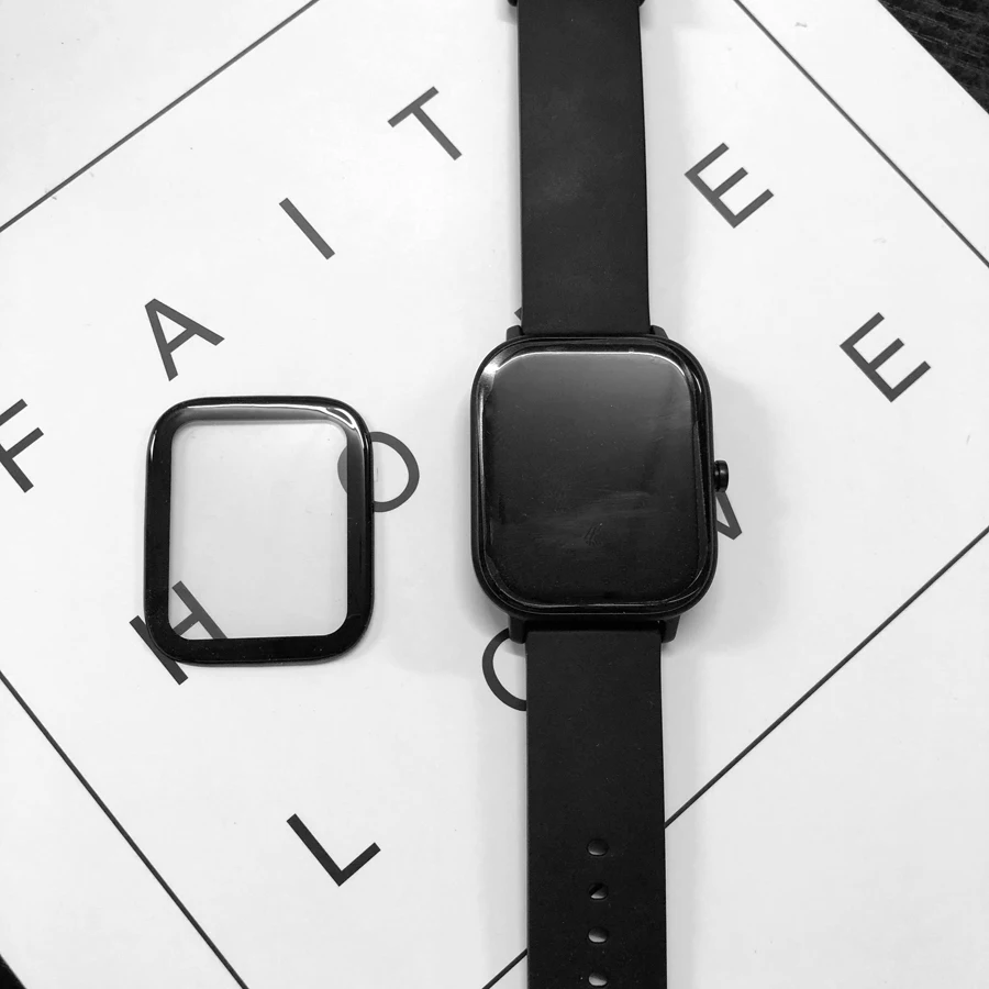 2 шт. Защитная пленка для Amazfit GTS полное покрытие 3D изогнутый композитный гибкий протектор экрана для Xiaomi Huami Amazfit GTS часы
