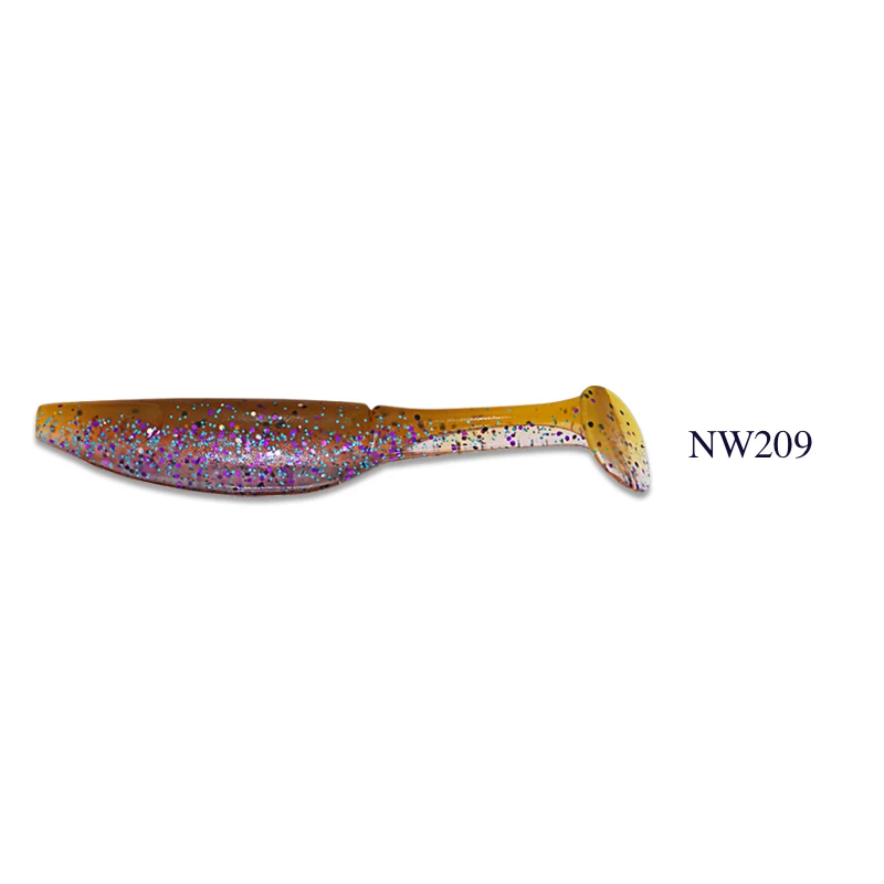 NW209 NOEBY морская мягкая искусственная приманка 10/12. 5/15 см Шад приманка двойной Цвет резиновые приманки для ловли рыбы, S8019 - Цвет: NW209