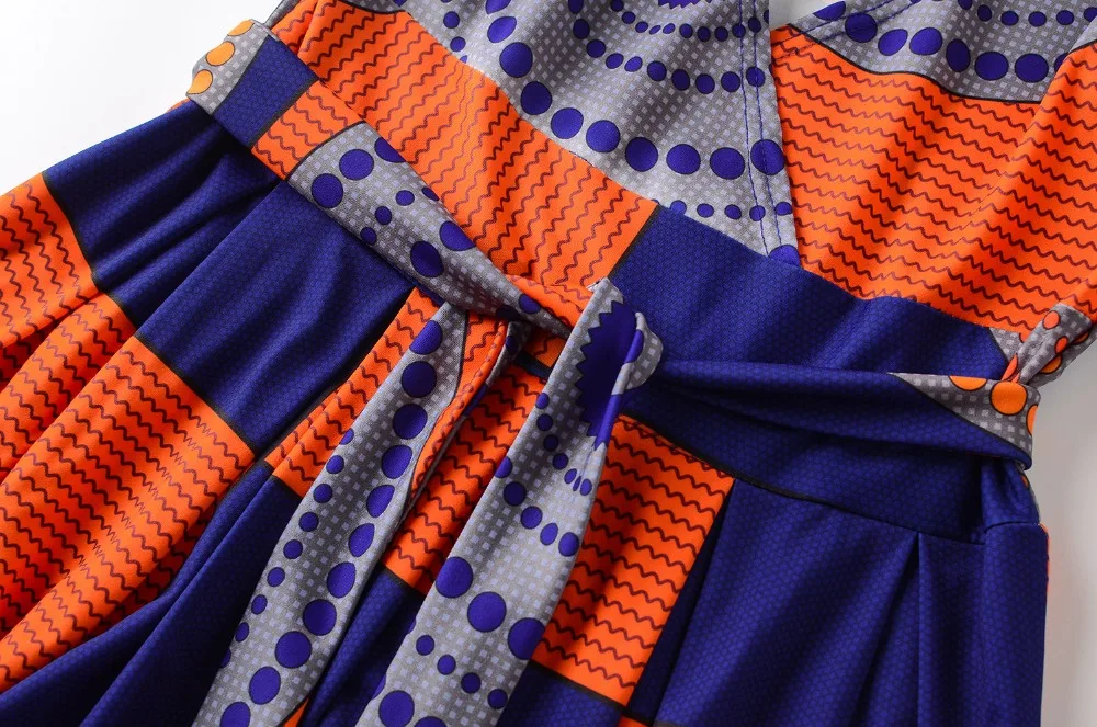 Fadzeco африканские Длинные Макси платья традиционная африканская одежда Дашики ограниченное по времени настоящее большое платье с
