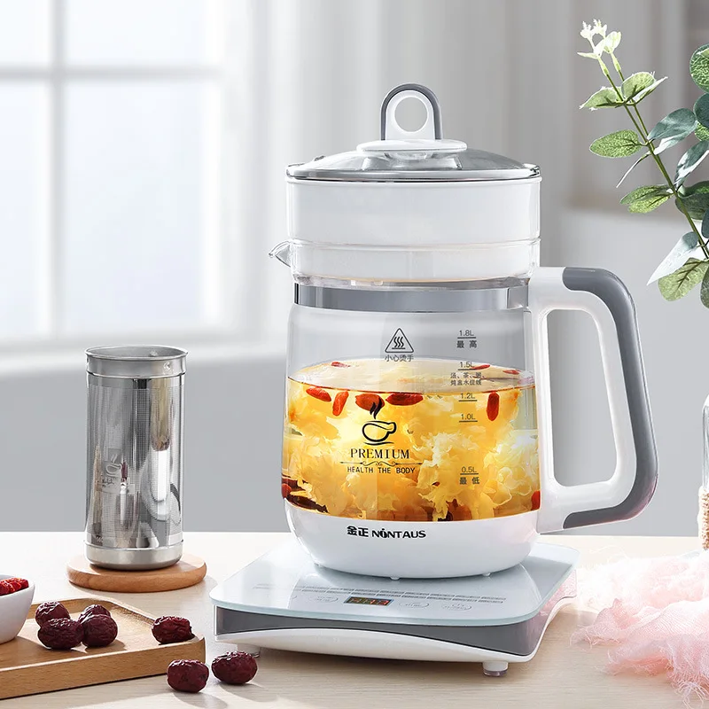 Upgraded Version of Full automatic Multi functional Household Health Care Kettle with Steamer