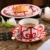 Высокосортный Костяной Фарфор Китайская Красная Кофейная Чашка Керамическая Чайная Чашка Набор Блюдо Животное Настольная Посуда Набор Свадебные и Новоселье Подарки