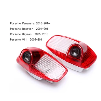 

For Porsche Cayenne Boxster Cayman 911 2004 2005 2006 2007 2008 2009 2010 2011 2012 2013 2014 2015 2016 Logo Led Car Door Light
