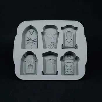 

Silicone Halloween Ice Cube Mold Cake Candy Tray Halloween Gift Ice Cube Maker Chocolate Mould Tray Mold party supplies