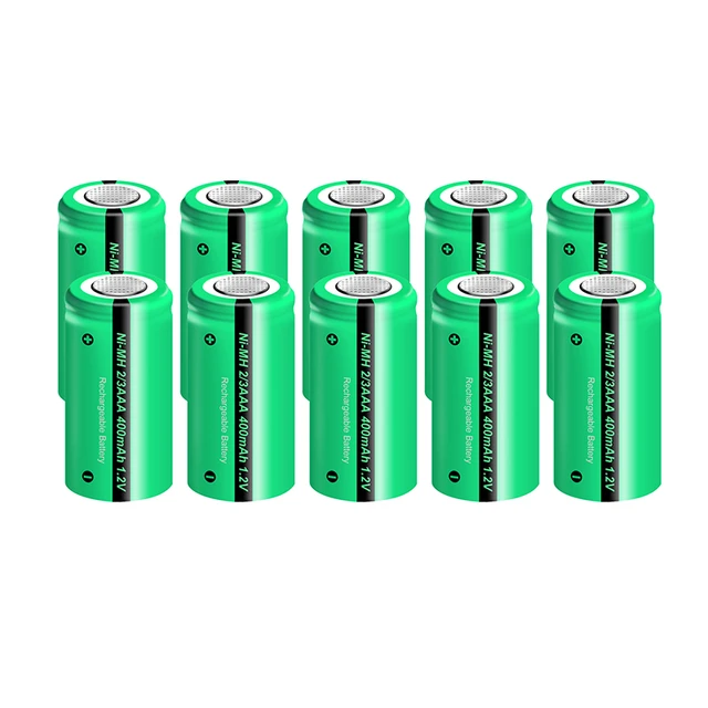 Source Batterie rechargeable Ni-MH ni mh 2/3 aaa 400mah 1.2V