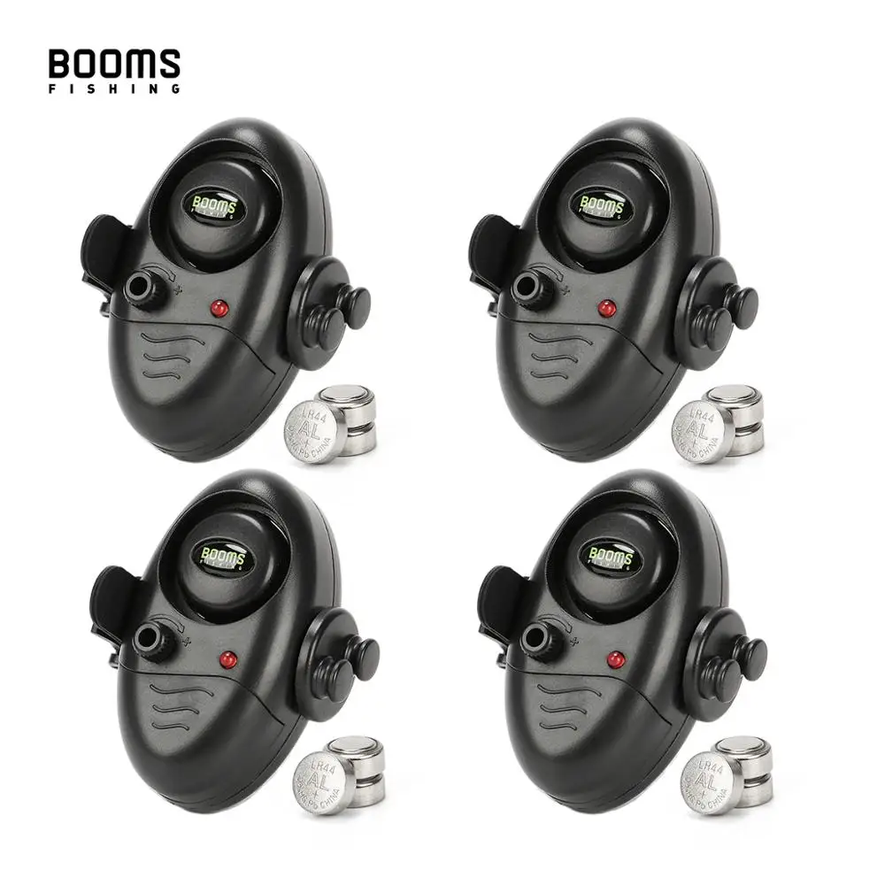 

Booms Fishing E02 Bite Alarm Bell Portable Wireless Adjustable Sound Light Indicator