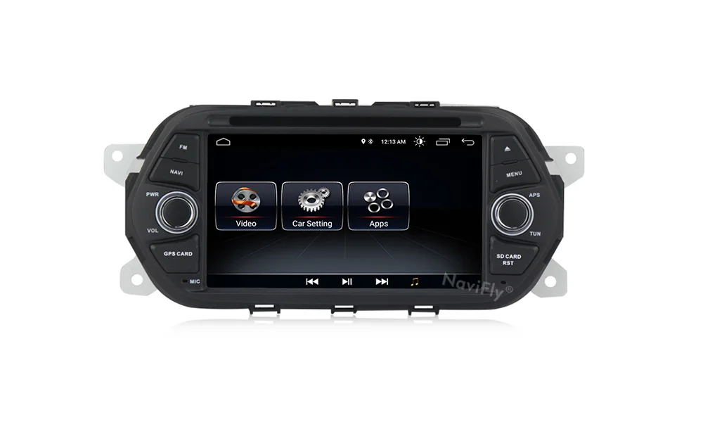 Excellent Navifly Android 8.1 Car Multimedia DVD Radio Player for FIAT TIPO EGEA 2015 2016 2017 with BT Wifi GPS navigation audio radio FM 10