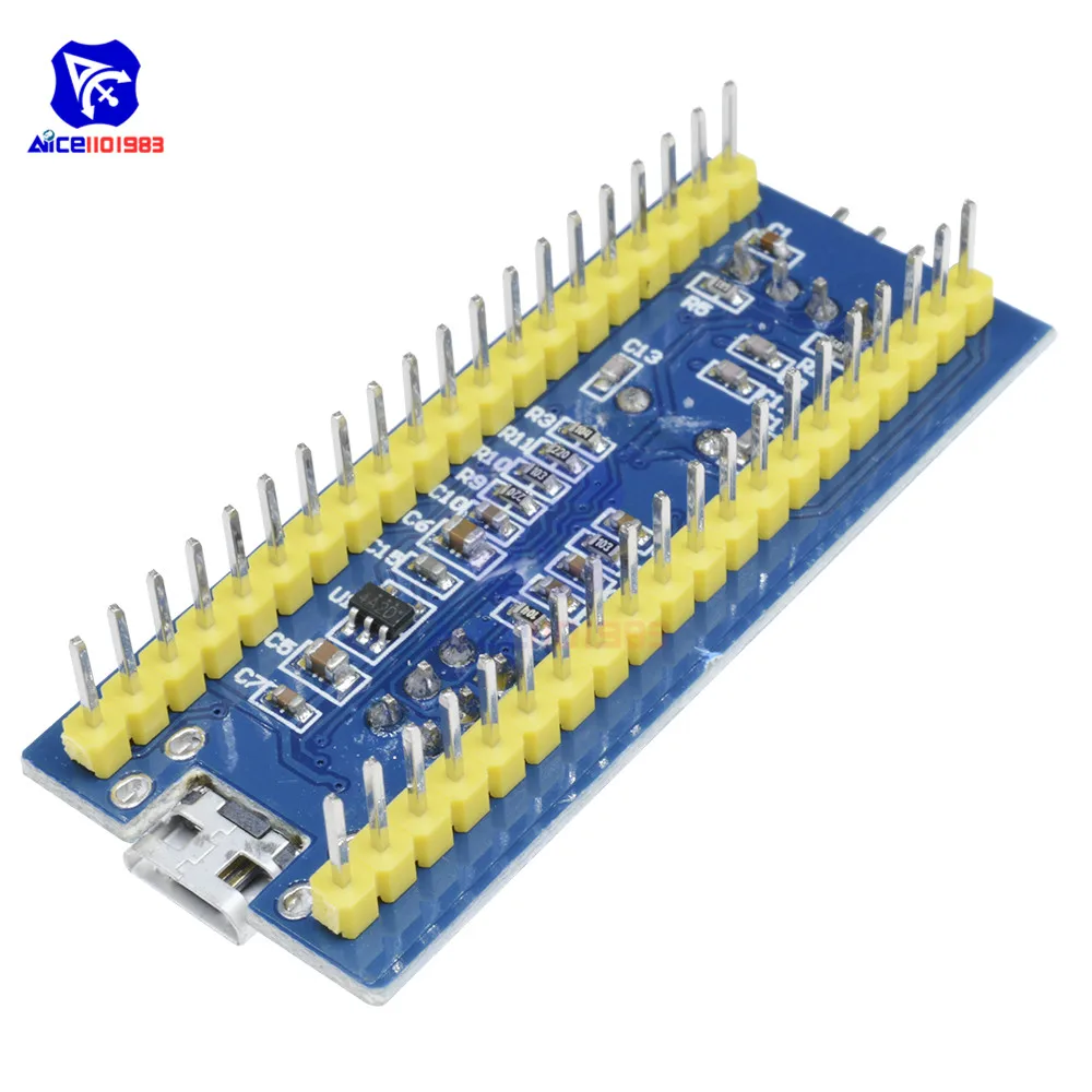 STM32F103C8T6 ARM STM32 Минимальная плата развития системы ST-Link V2 STM8 STM32 Эмулятор загрузчика программист модуль для Arduino