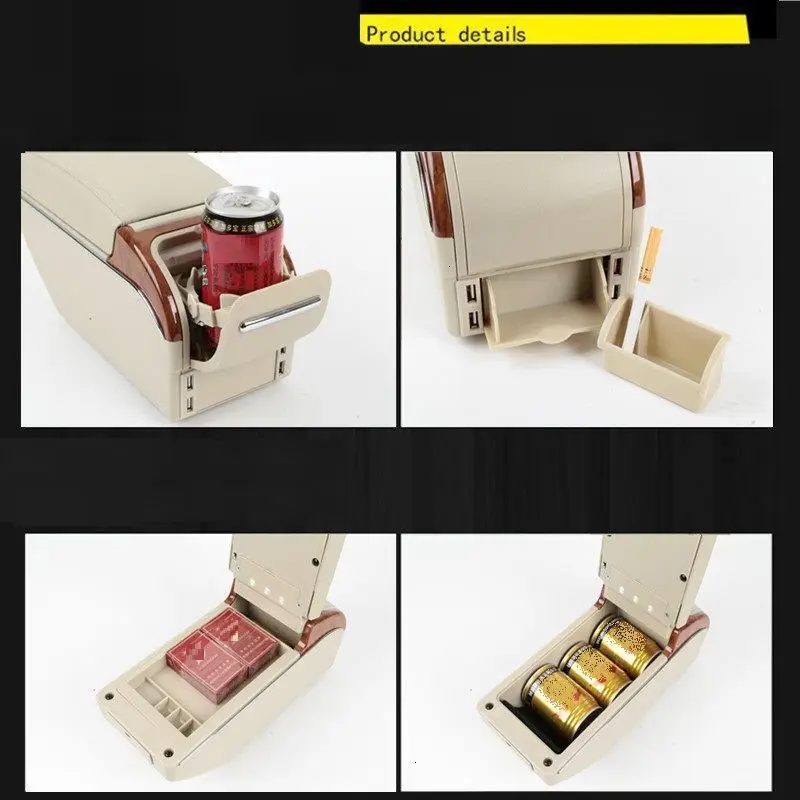 Decoration Car-styling Car Arm Rest Modified Modification Styling Accessory Upgraded Armrest Box 12 FOR Volkswagen Santana