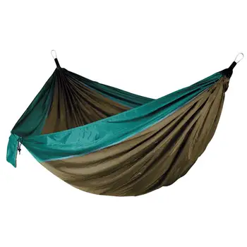 

1pc Hammock Double Person Casual Durable Nylon Widened Hammock Swing Chair For Camping Picnic Garden Outdoor
