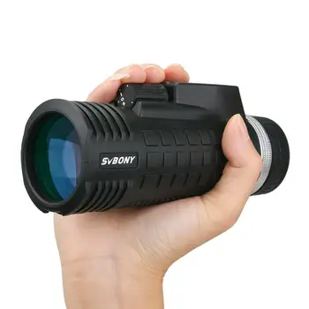 

SVBONY 8x42 Monocular Built-in Compass Rangefinder Fully Multi-coating BaK4 Tactical Telescope