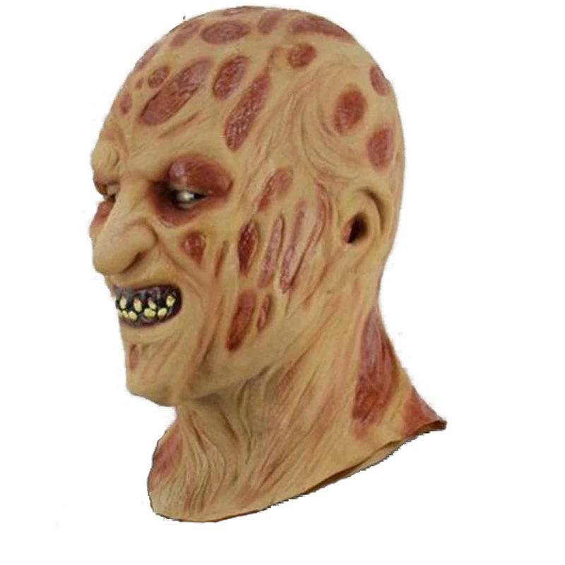 Freddy сжигание страшные вечерние латексные маски череп маска Джейсона полный
