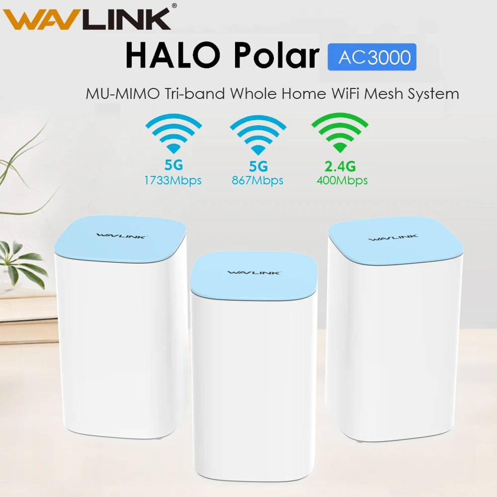 MU MIMO полный гигабитный Wi Fi роутер AC3000 Беспроводной 2 4G + 5 ГГц трехдиапазонный для