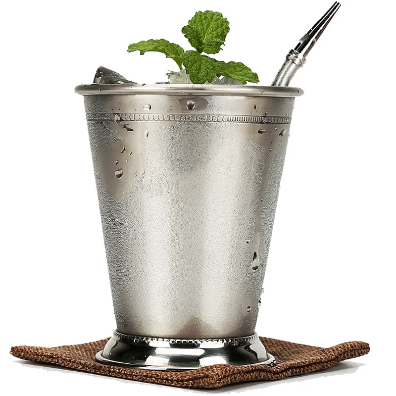 304 нержавеющая сталь скрученная мята julp чашка mojito Металл 400 мл шейкер чашки для вина