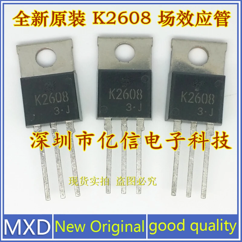 

5Pcs/Lot New Original K2608 Field Effect Mostube 2SK2608 3A 900V Import Good Quality