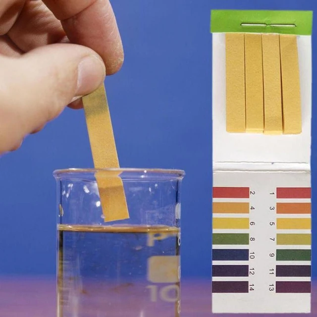 80 pz/set Ph Test striscia acquario acqua cosmetici urina suolo