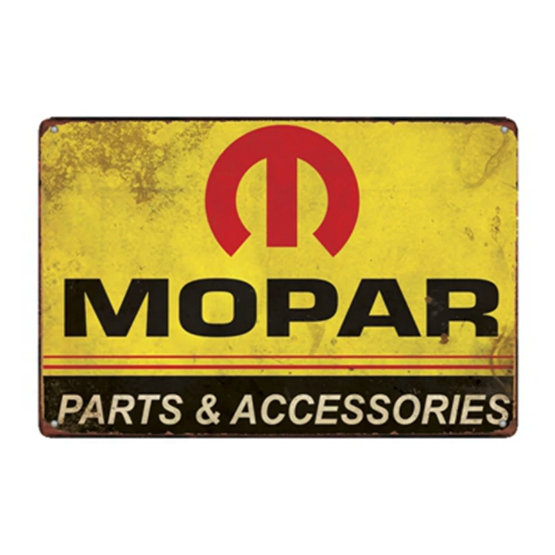 Motor Oil Signs Garage Metal Plaque Gas Station Tin Plate Retro Poster Home Decorative 20x30cm