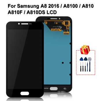 

Original For Samsung Galaxy A810 A8 2016 LCD Touch Screen Digitizer Display Replacement Parts For A810F A810DS LCD Display