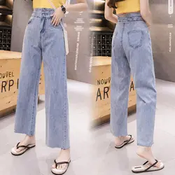 2019 новые женские модные женские джинсы