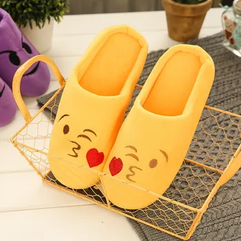 

Women Slipper Shoes Women Men Warm Slipper Indoors Anti-slip Winter House Shoes Outdoor Simple Shoes Casual Flat Slippe