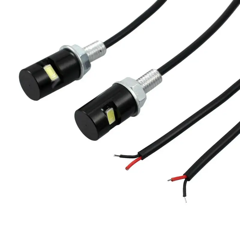 Универсальный мотоцикл винт SMD СВЕТОДИОДНЫЙ болт лампы авто номерной знак светильник белый