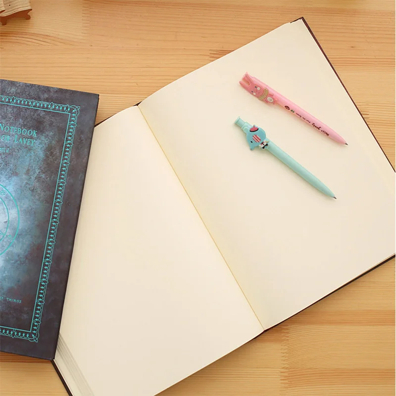 А4 книга для рисования винтажная пустая тетрадь утолщение блокнот эскиз книга каракули книга Волшебная книга