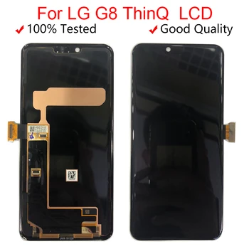 

For LG G8 LCD LCD display Touch Screen Digitizer assembly LMG820QM7 G820UMB LMG820UM0 G820 with frame For LG G8 ThinQ screen