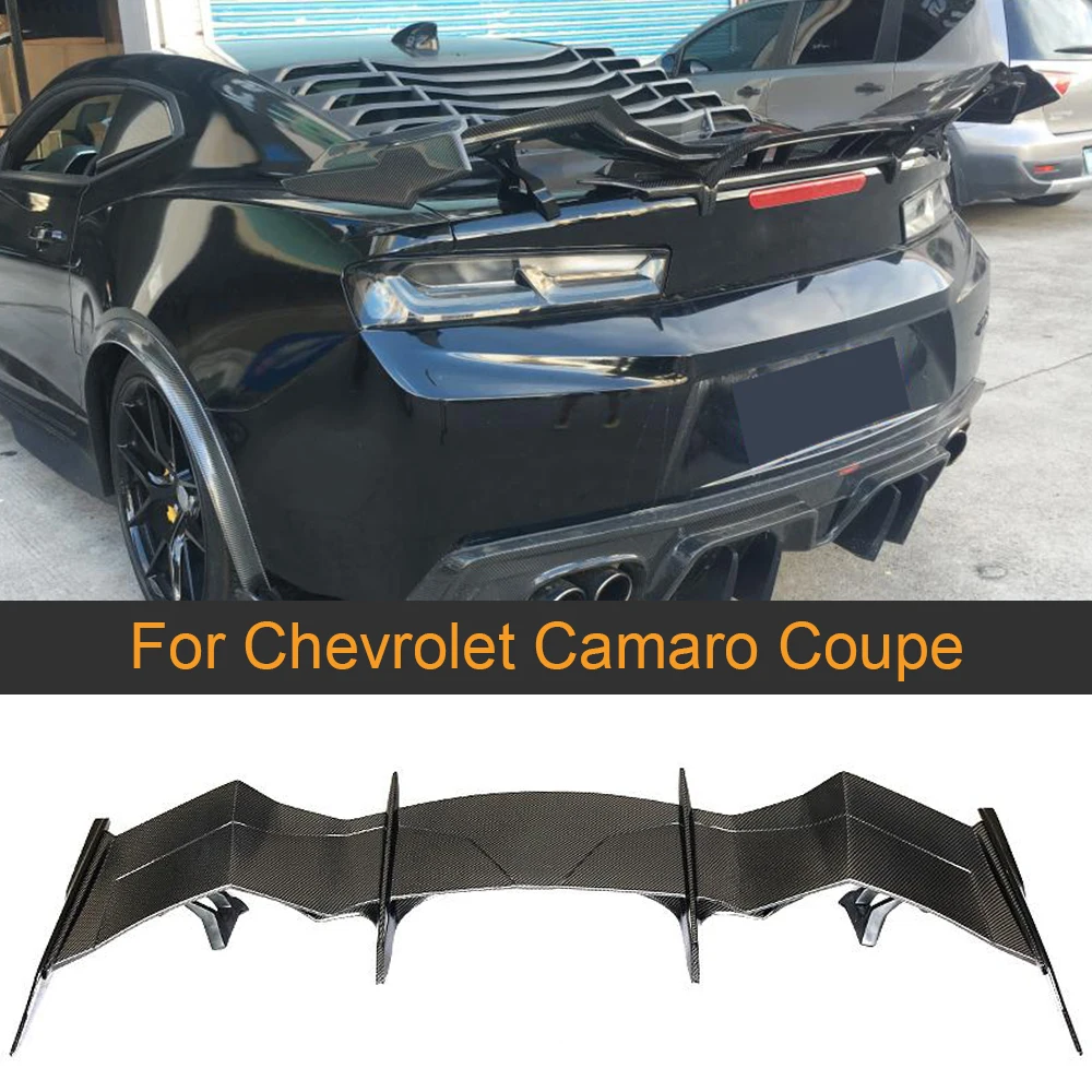 Спойлер заднего багажника из углеродного волокна крыла для Chevrolet Camaro купе 2016 2018