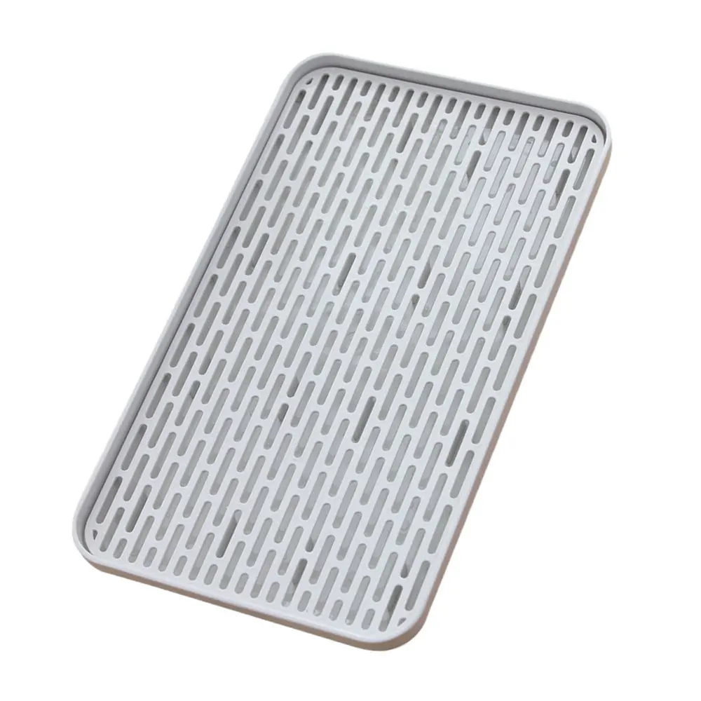 

1PC Practical Simple Household Rectangle Double Layer Drain tray for Kitchen