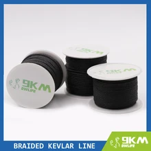 Cabo trançado de pesca kite 100lb 2000lb, cabo assistente de pesca em kevlar para adultos, acampamento, caminhadas em voo, cabo multifuncional