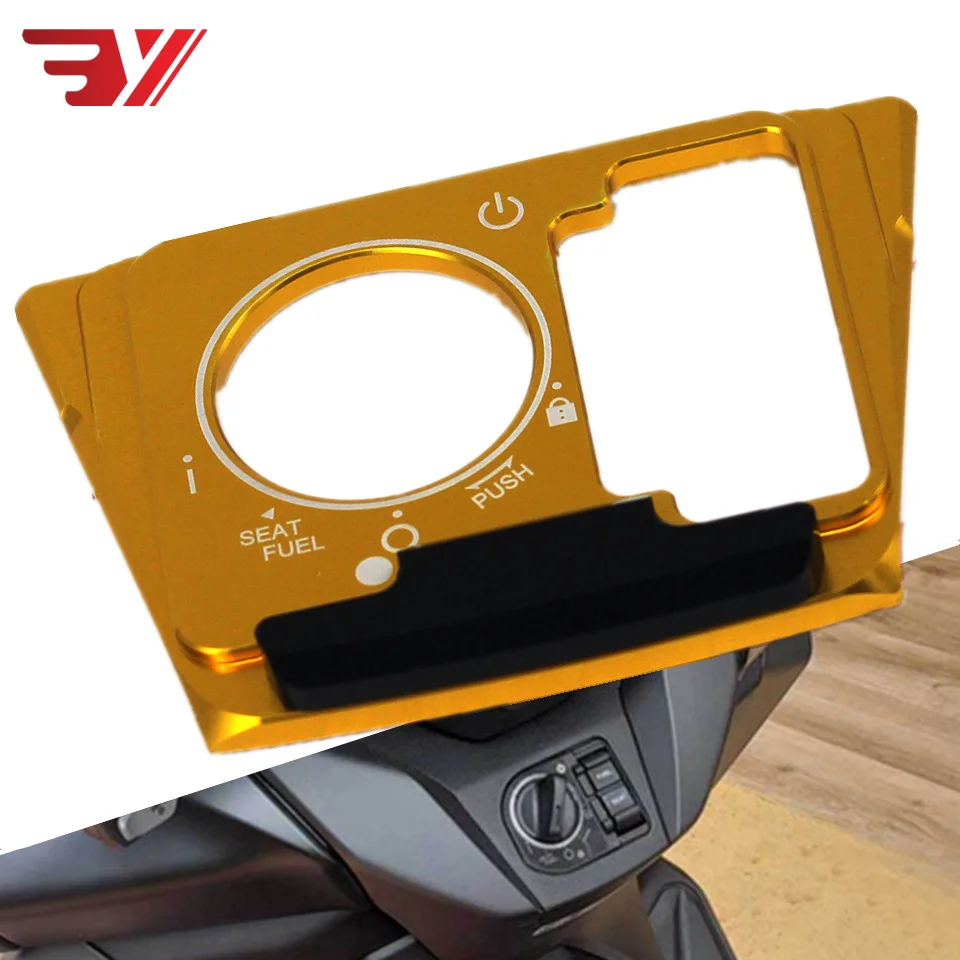 Motorcycle For Honda Forza300 250 125 MF13 2018-2020 Accessories FORZA Logo Switch Electric Door Lock Cover Guard Protector | Автомобили и