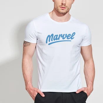 

MARVEL T-Shirt 2019 New Fashion white Men Cotton Short Sleeves Casual Male Tshirt Marvel T Shirts Men Tops Tees