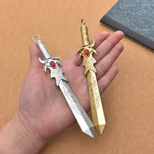 1 шт. дизайн меча гелевая ручка для творчества пластик Серебро Золото 0,5 мм черная игла для чернил наконечник студенческий детский подарок рекламные ручки