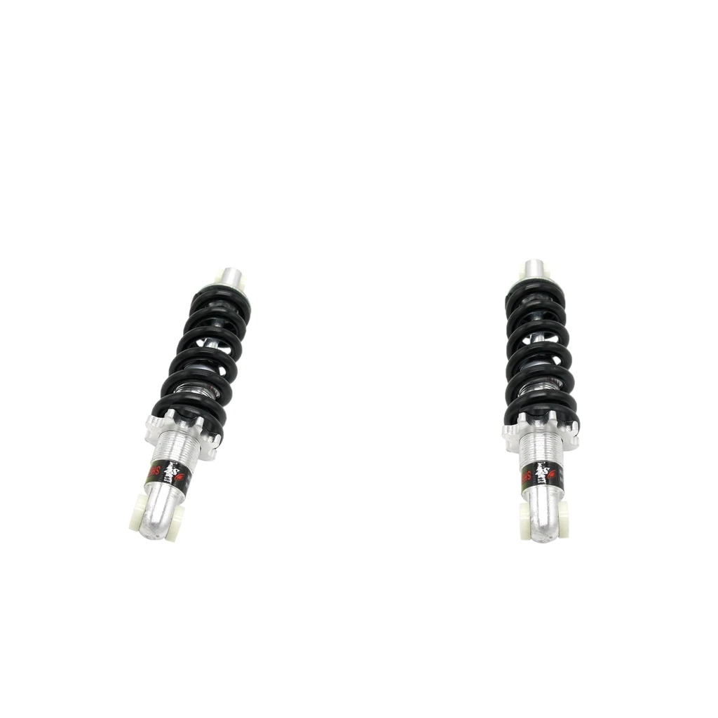 2pcs 7.5 inch 190mm Rear Back Shock Absorbers Suspension for ATV Quad Buggy 4 Wheeler Mini Bike, 1200 lbs, Black