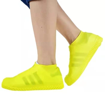

Waterproof Shoe Cover Silicone Material Unisex Shoes Protectors Highly elastic Latex Rain Boots for Indoor Outdoor Rainy Days