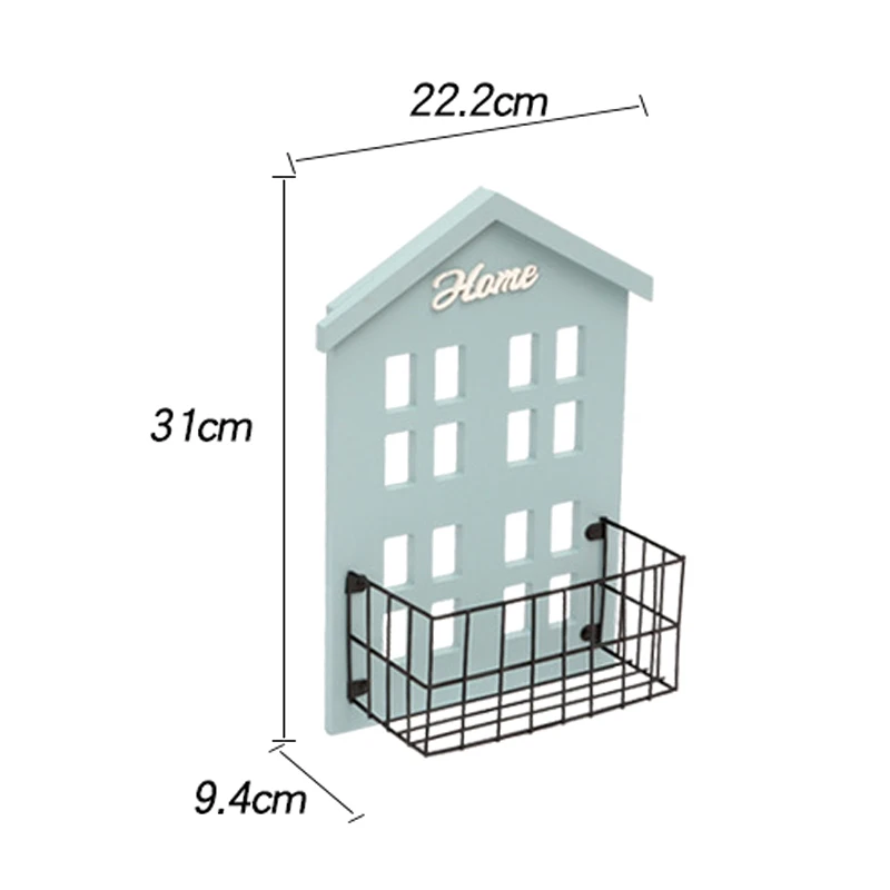

Wooden Storage Wall Shelf Rack Display Organization House Style Decoration for Home J99Store