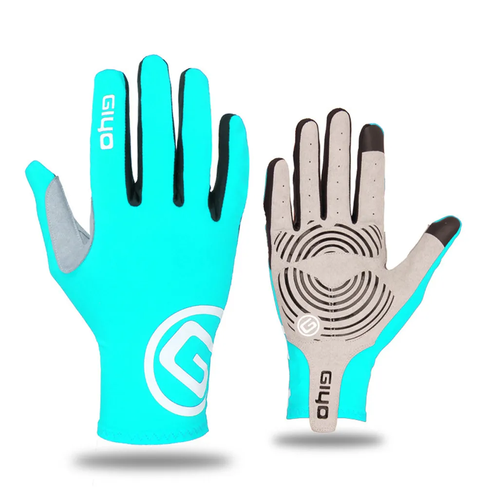 Дышащие велосипедные перчатки с GIYO принтом для горного велосипеда, противоскользящие Гелевые перчатки для шоссейного велосипеда, велосипедные перчатки для весенних походов