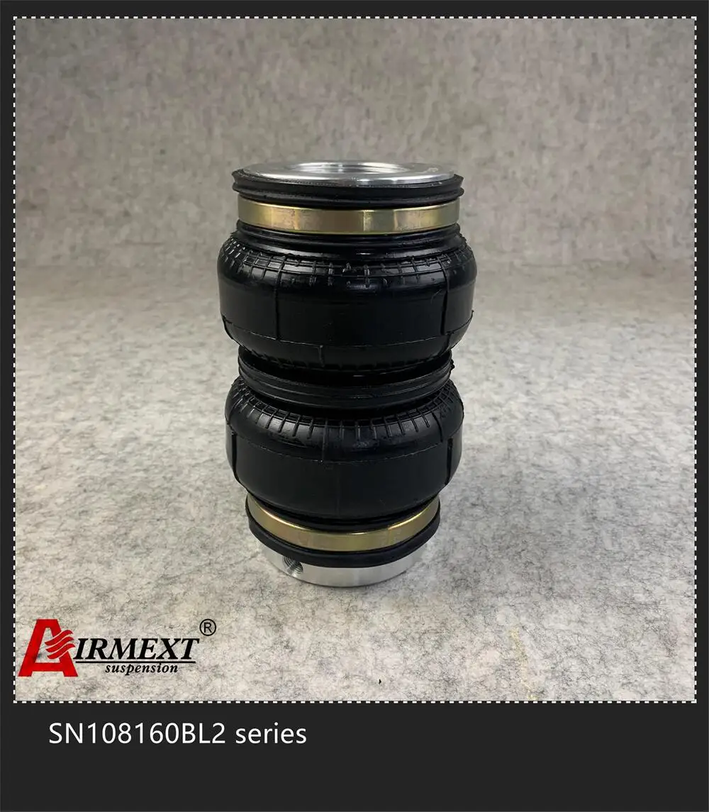 SN108160BL2-JM2 /Fit JOM coiloverThread M53*2-51-M10/Air suspension Double convolute rubber airspring/airbag shock absorber | Автомобили и