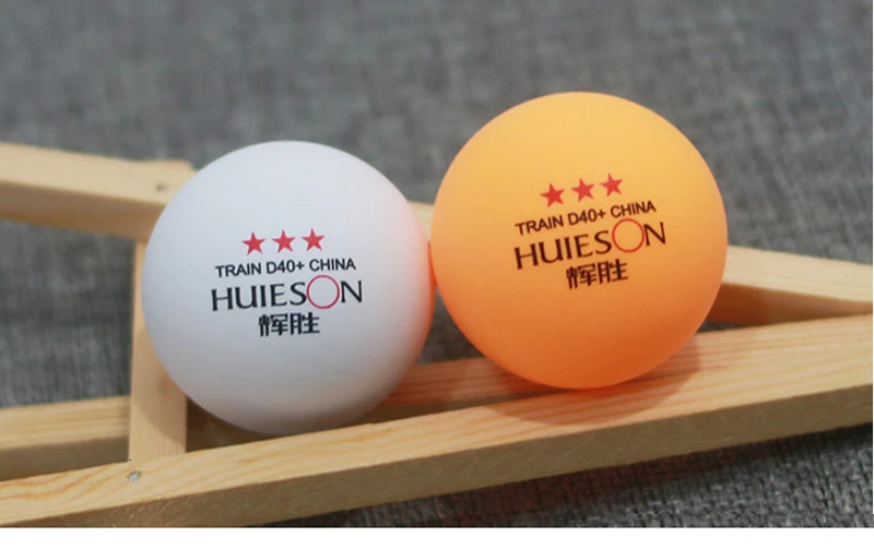 HUIESON 50 шт./пакет 3 звезды Новый Материал D40 + мм 2,8g мячи для настольного тенниса ABS для пинг-понга для взрослых клуб тренировочный мяч
